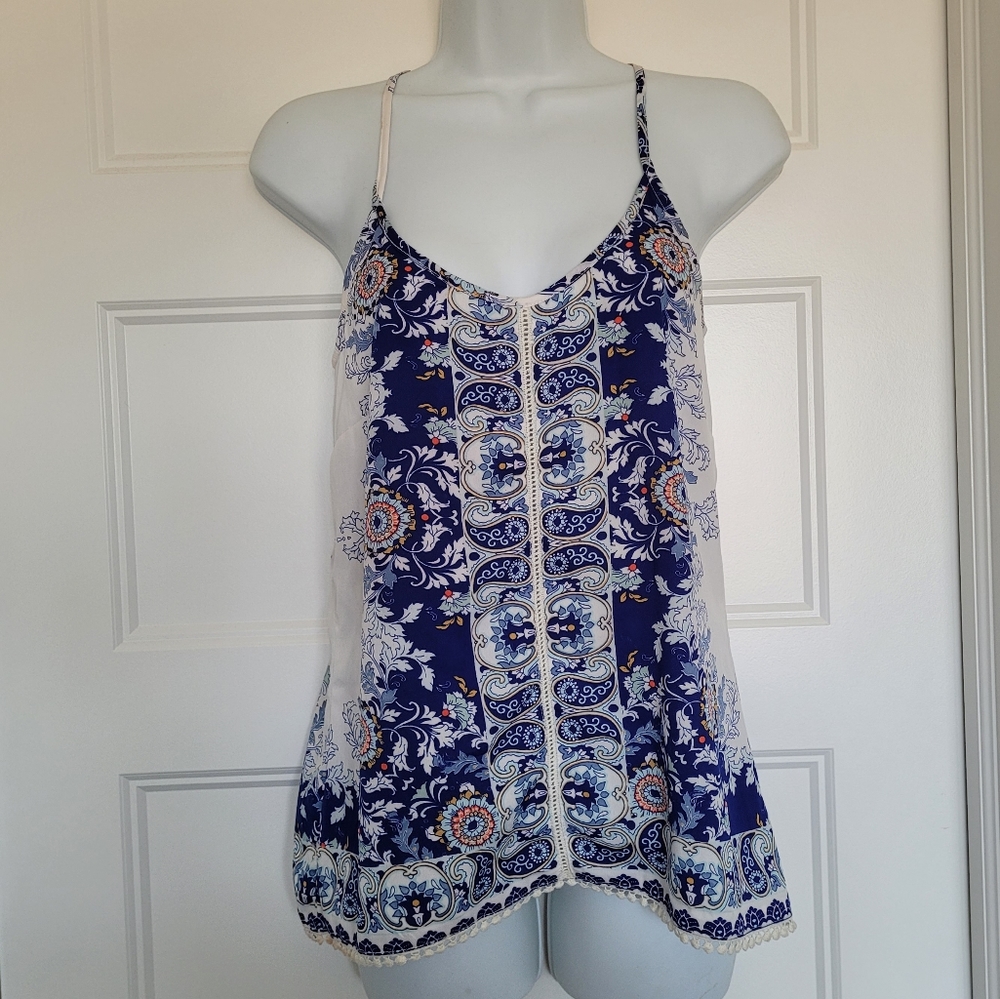 Japna Boho Paisley Print Camisole XS
